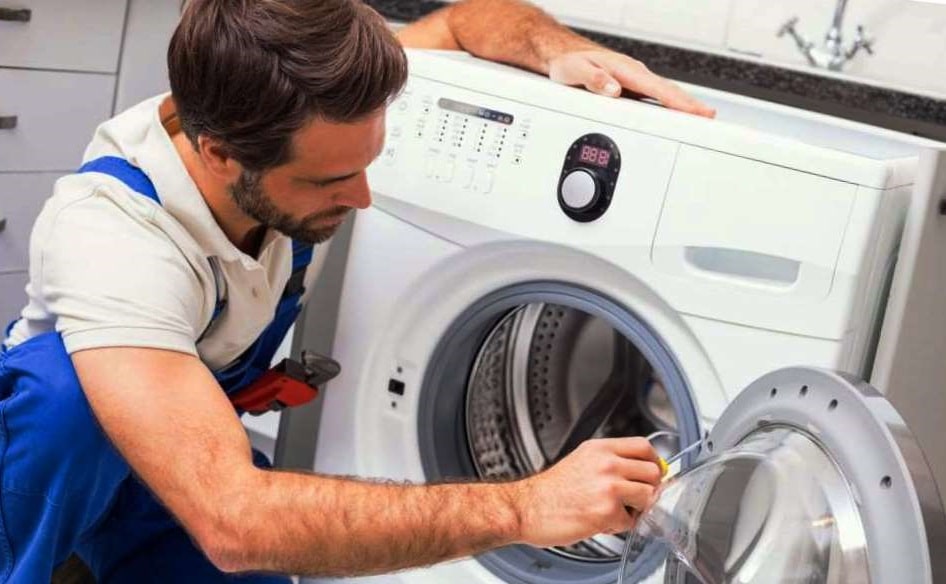 débouchage d’une machine à laver