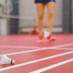 terrain de badminton